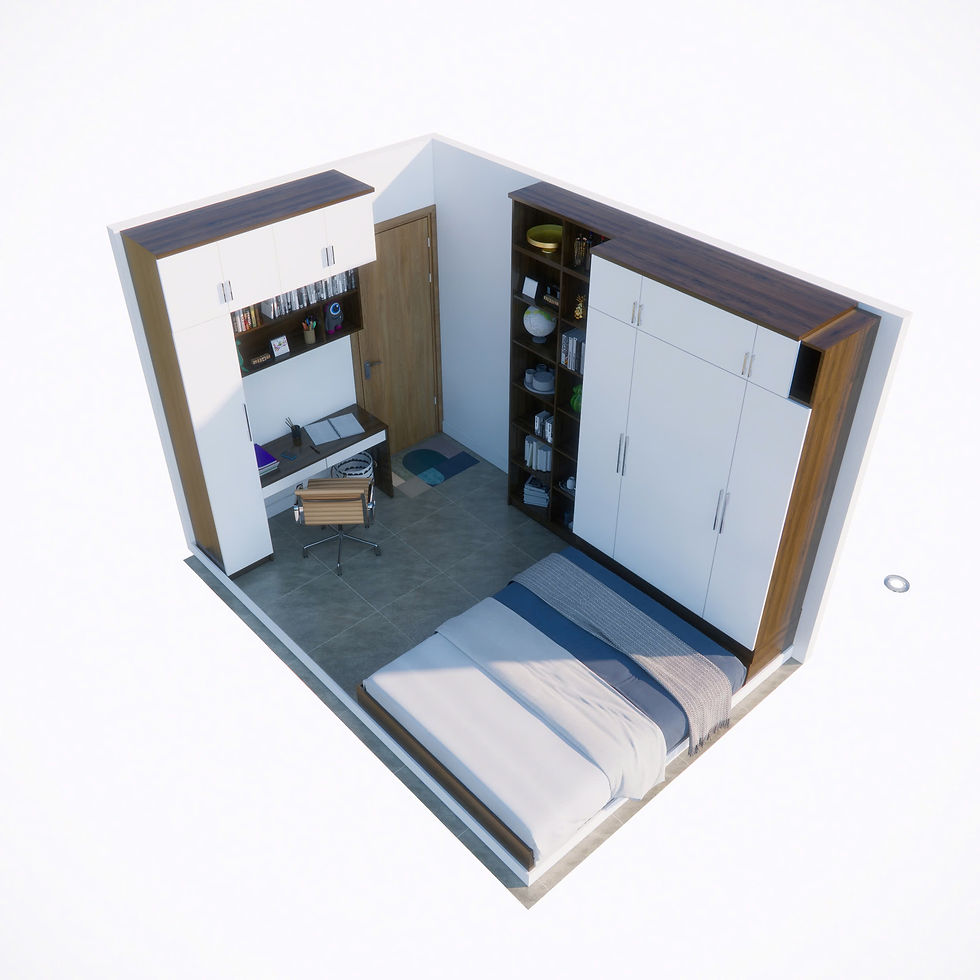 orthographic view of the floor plan