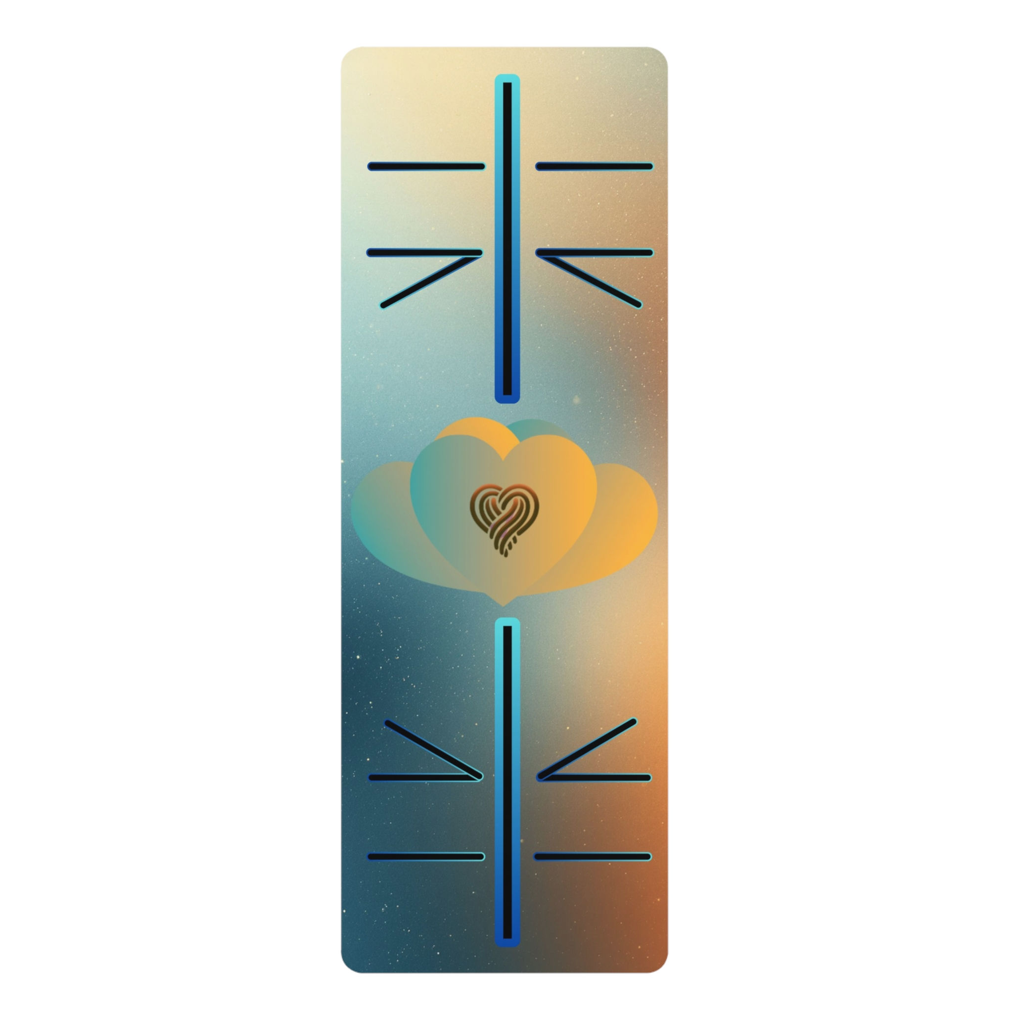 ÂmeCalmly Aligned Suede Yoga Mat