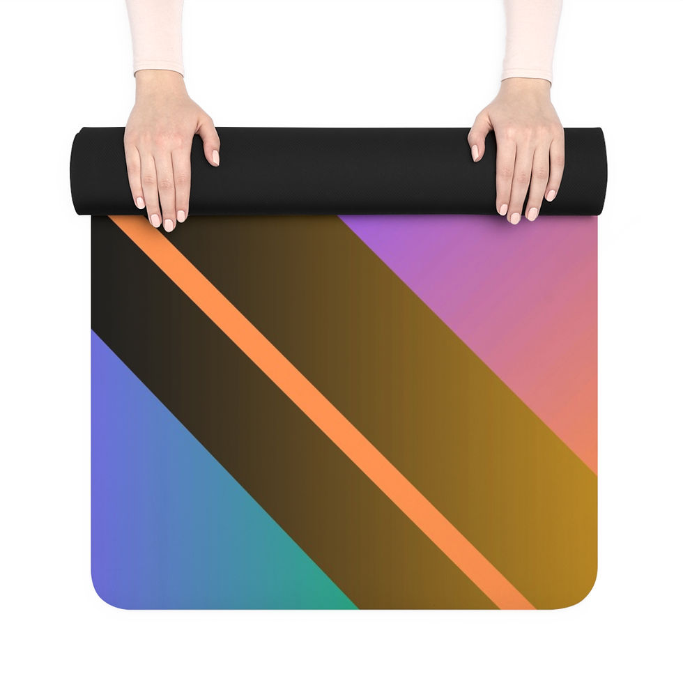 Thumbnail: Seated in Suede w/Support Yoga Mat