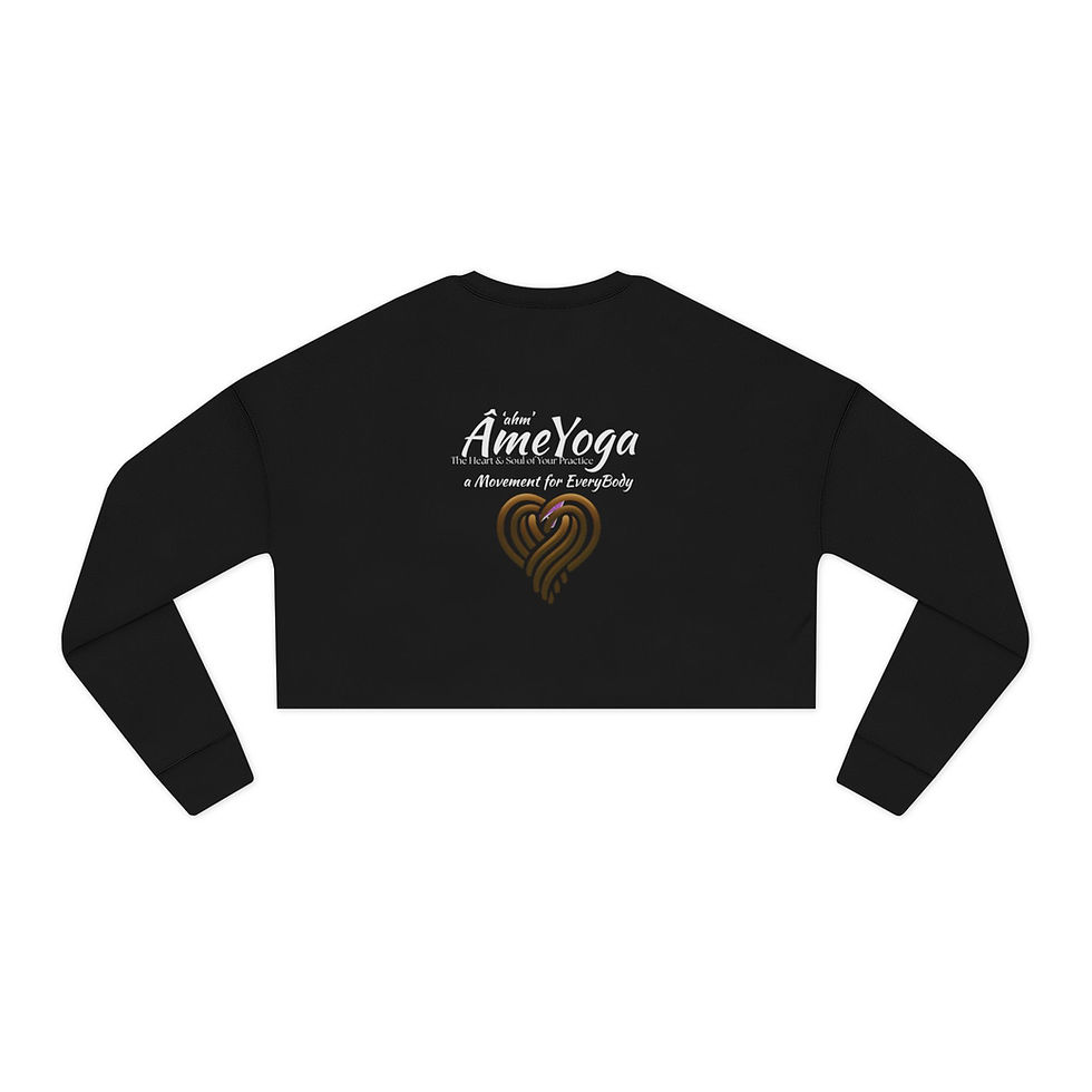 Thumbnail: ÂmeYoga Cropped Sweatshirt 