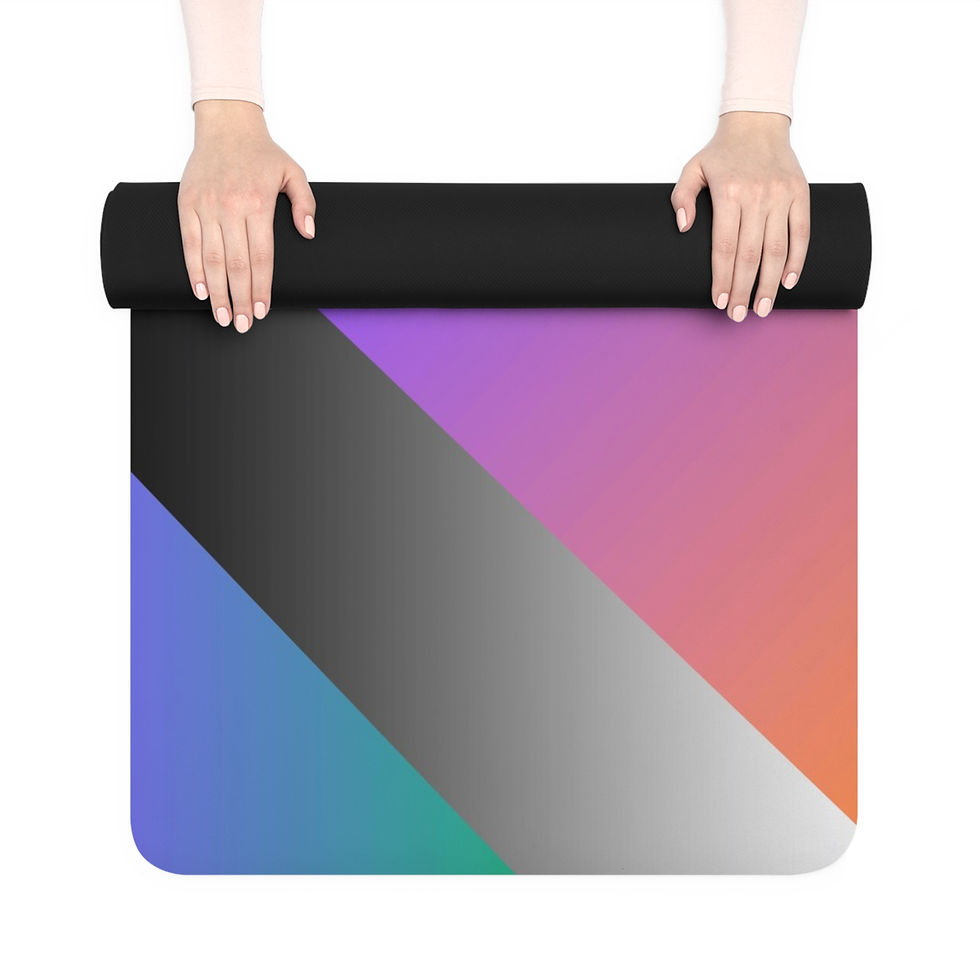 Thumbnail: Seated in Silent Serenity Suede Yoga Mat