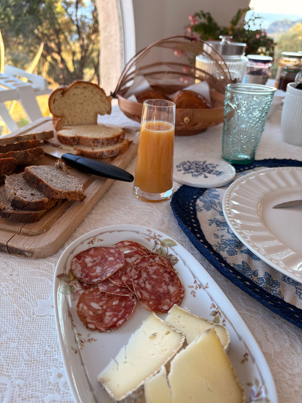 Petit déjeuner a casa a scopa à Lumio