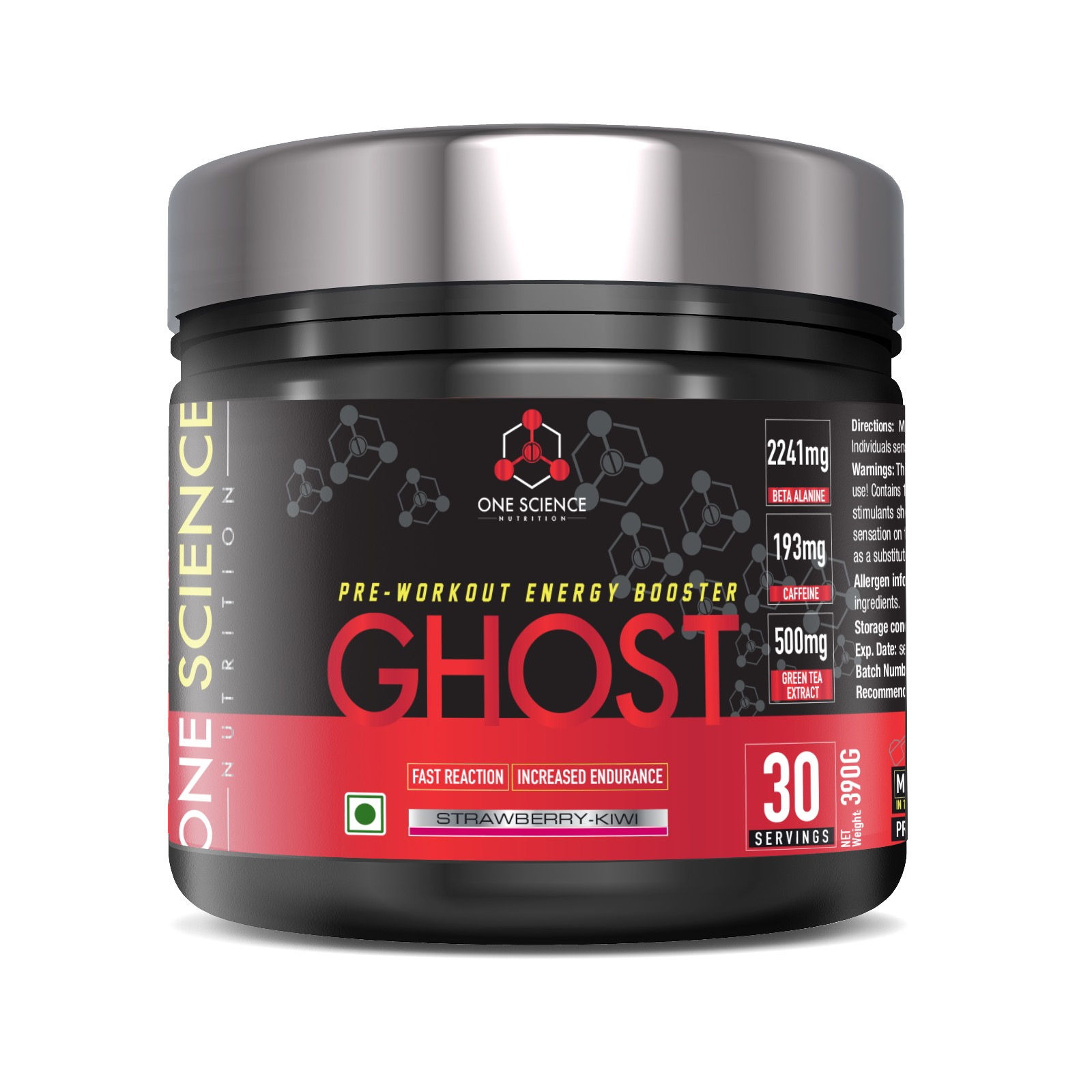 One Science Nutrition Pre-Workout GHOST 390g
