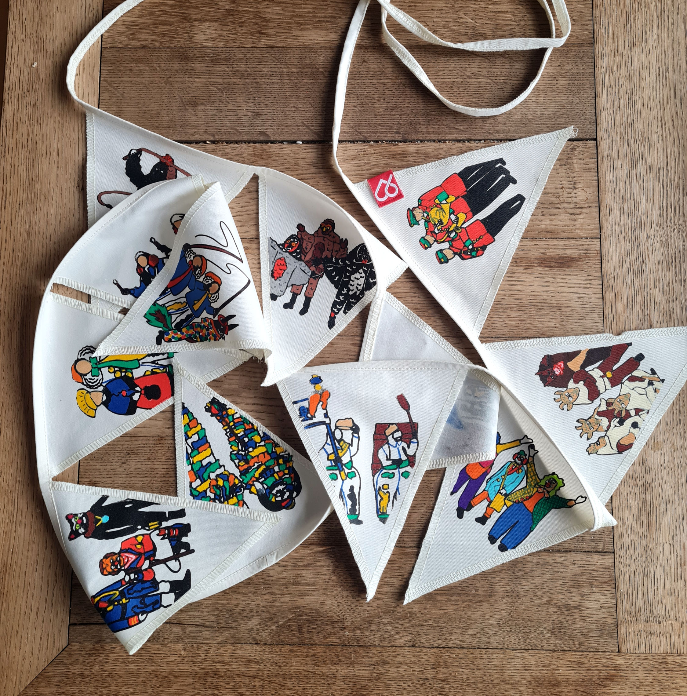 Ein Stückchen Villinger Fasnet - Wimpelkette