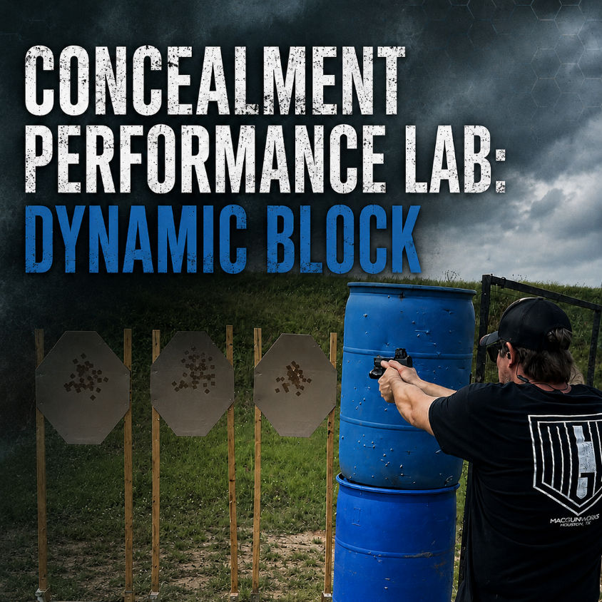 Concealment Performance Lab: Dynamic Block