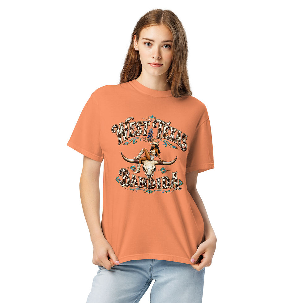 Thumbnail: Meemaw's Bandida Comfort Color Shirt 
