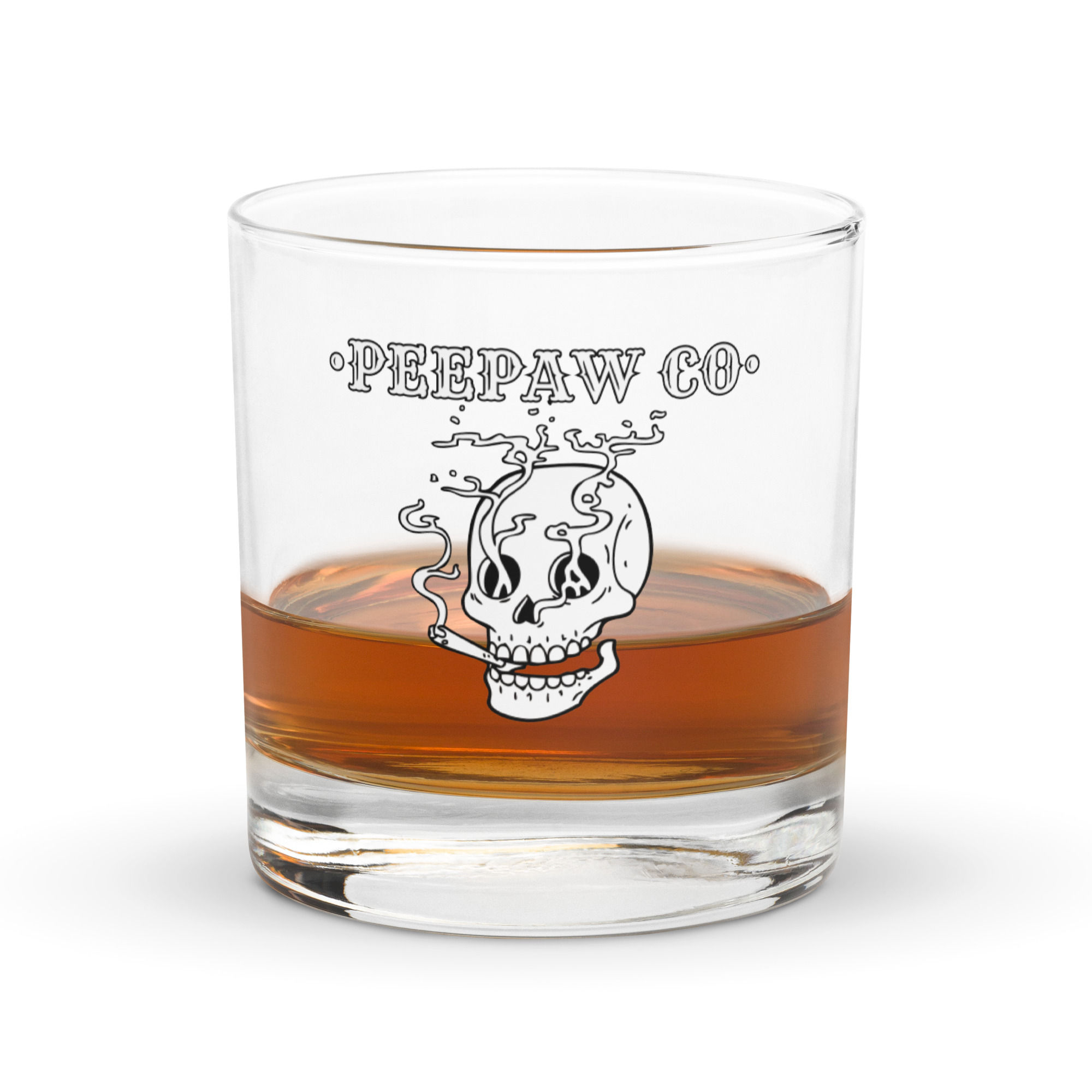 Peepaw's Whiskey Glass