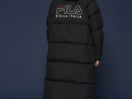韓國FILA2019冬天長身羽絨大褸