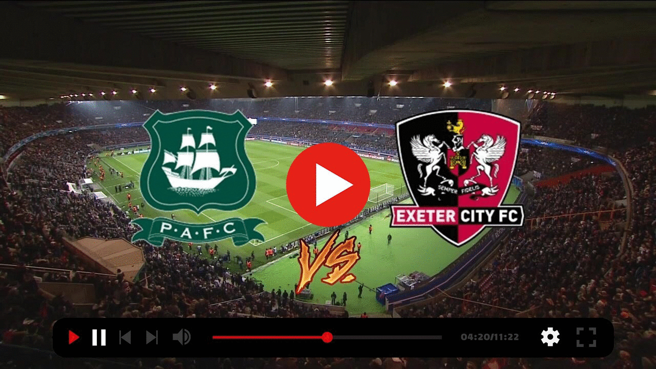 (WATCH TV) Plymouth Argyle - Exeter City live 31 October 2022 content media