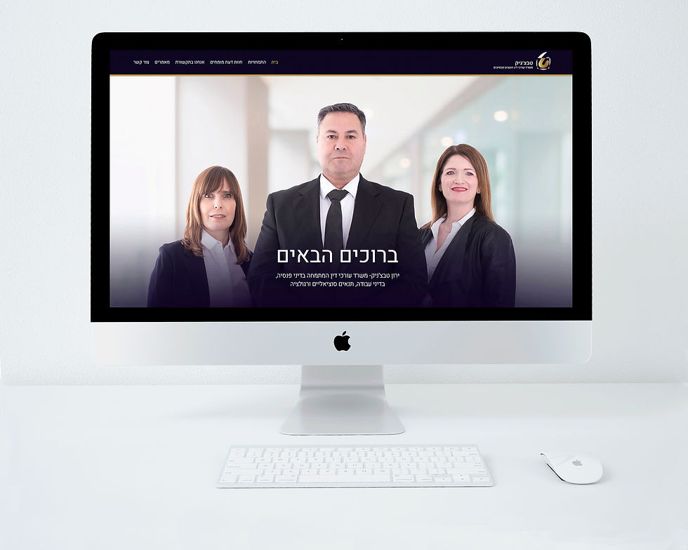 עיצוב ובניית אתר