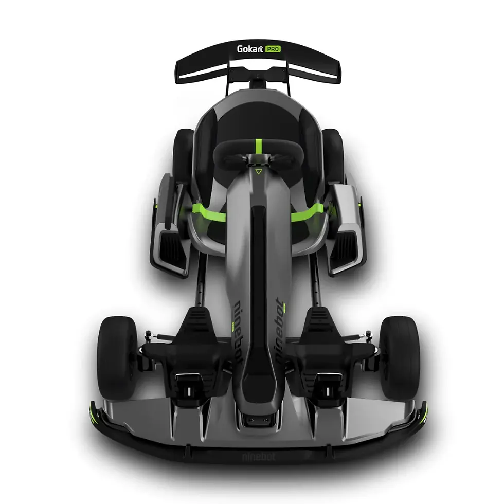 GOKART PRO NINEBOT - KART ÉLECTRIQUE vue de haut