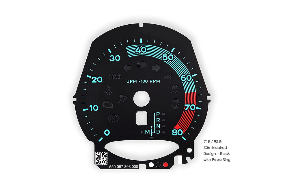 Thumbnail: Porsche 991/981/718/958  - Custom Tach Face or Full Cluster Set