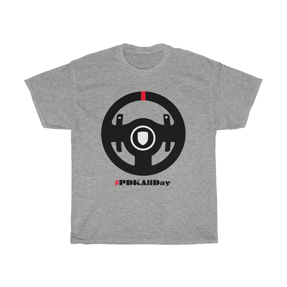 Thumbnail: AutoAmateur 'PDK All Day / Red Notch' T-Shirt (Design on front)