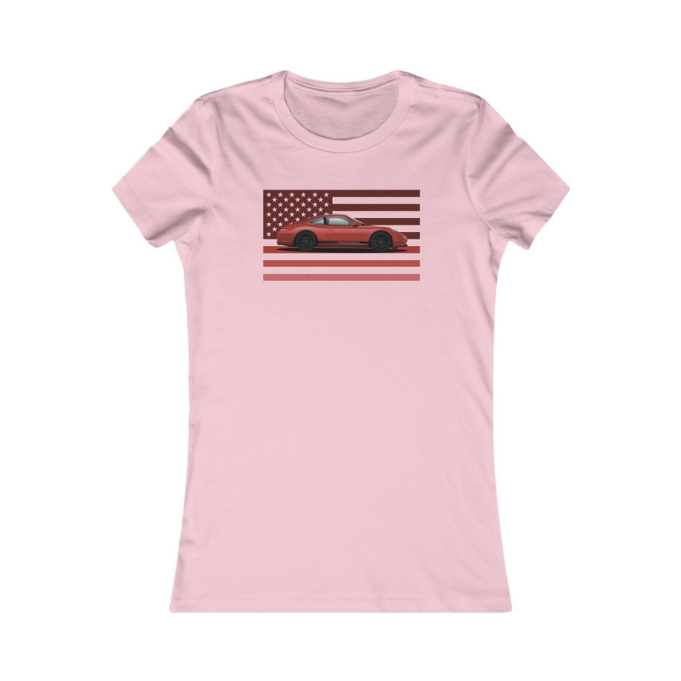 Thumbnail: Women's 'USA Proud' AutoAmateur Tee