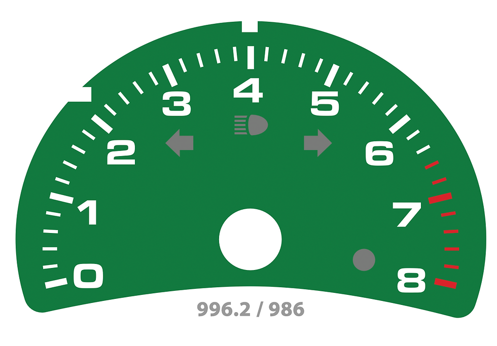 Thumbnail: 996 Custom Tach Faces (Various Colors)