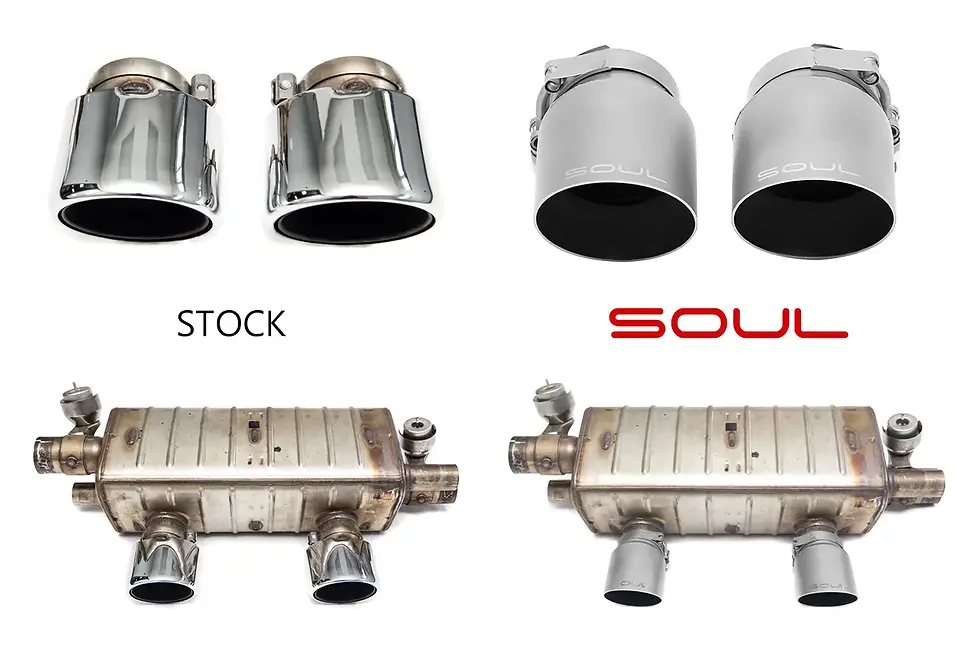 Thumbnail: Porsche 991.2 Carrera (with PSE) Bolt On Exhaust Tips