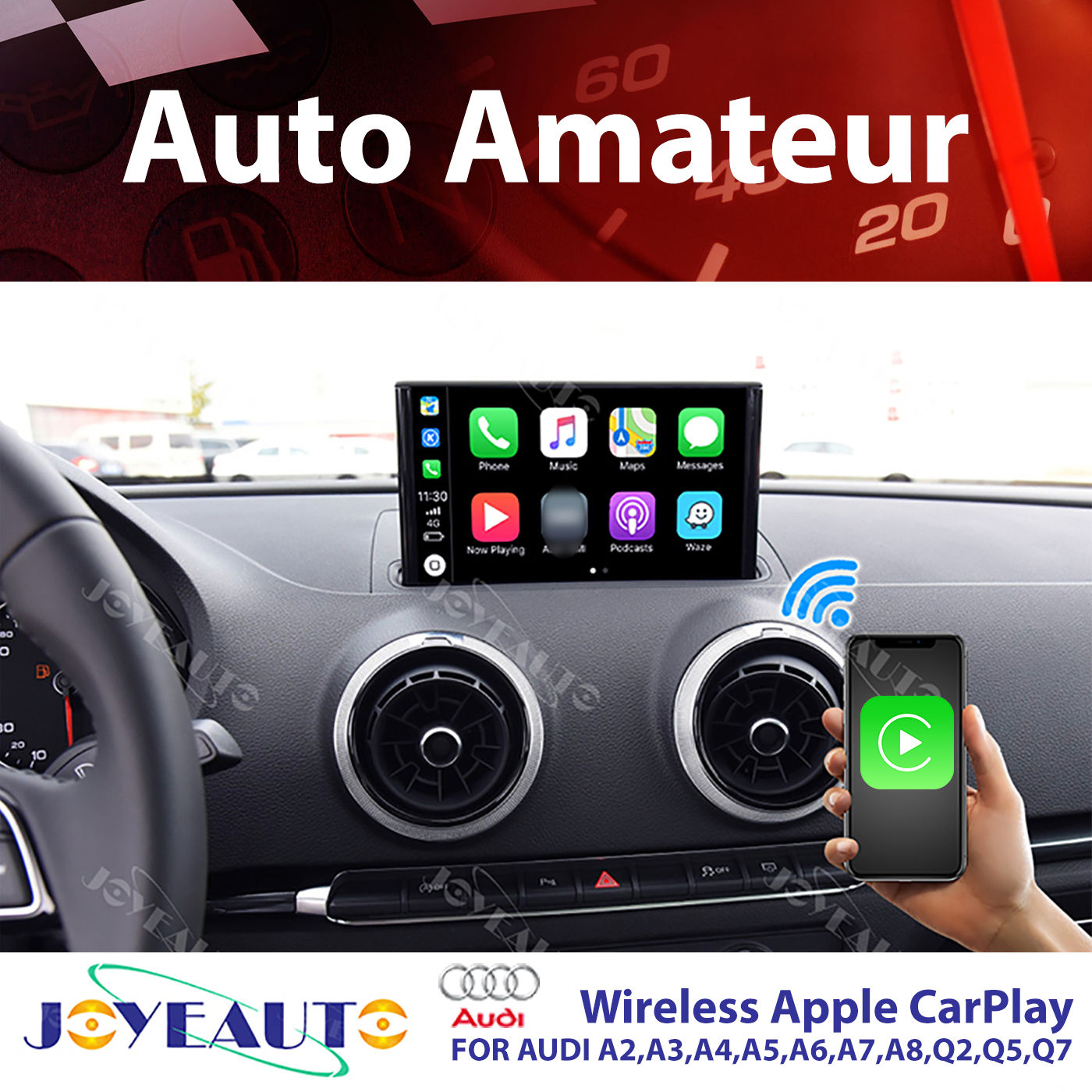 Audi Apple CarPlay & Android Auto (Wireless)