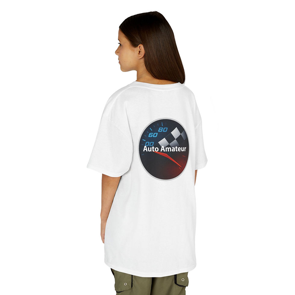 Thumbnail: Kids Heavy Cotton™ 'Auto Amateur' Tee