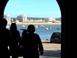 O Túnel: o contraste perfeito, em São Martinho do Porto