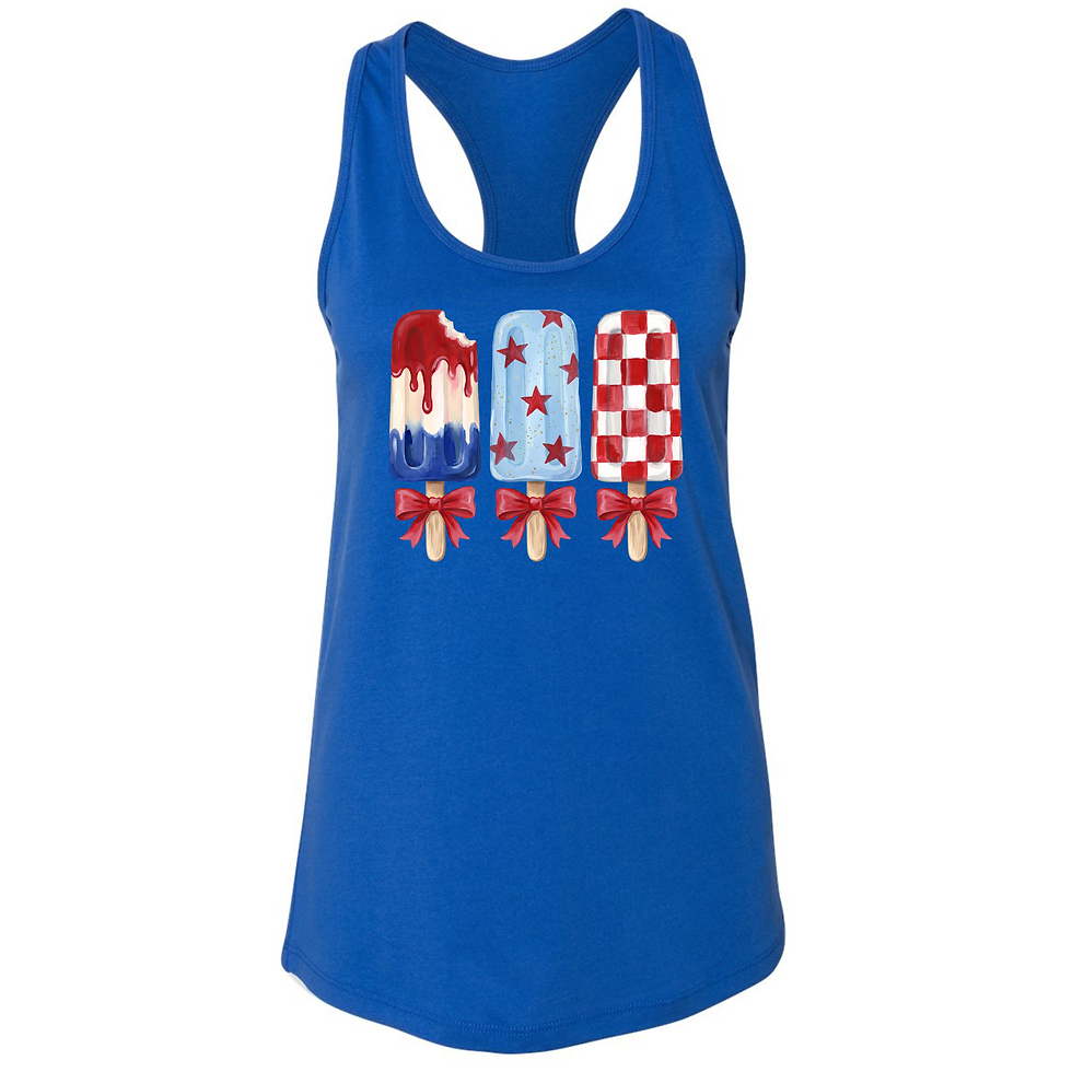 Thumbnail: Red White & Blue Popsicles