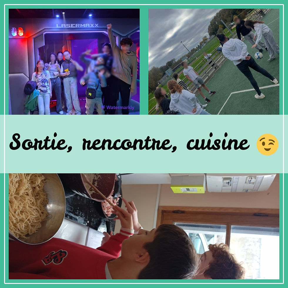 Tu as entre 11 et 17 ans et tu es au collège ? Alors viens découvrir l'Accueil Ados situé 3 place Saint-Médard, 37190 VALLERES, juste à côté de l'église. Contact Nabyla au 06 75 11 69 08