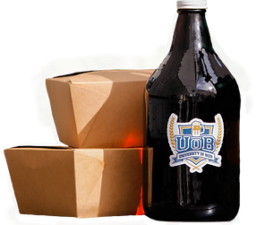 Beer growler and togo food