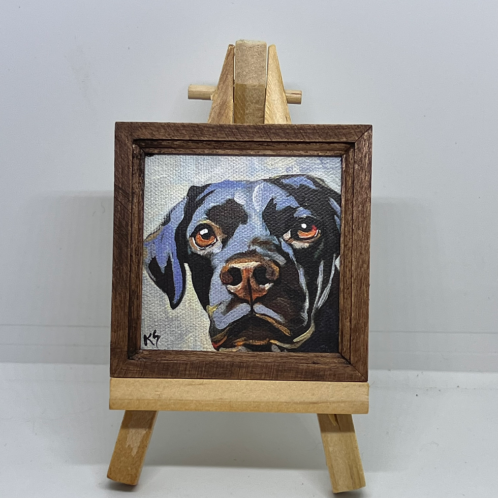 Thumbnail: Miniature Black Lab Set