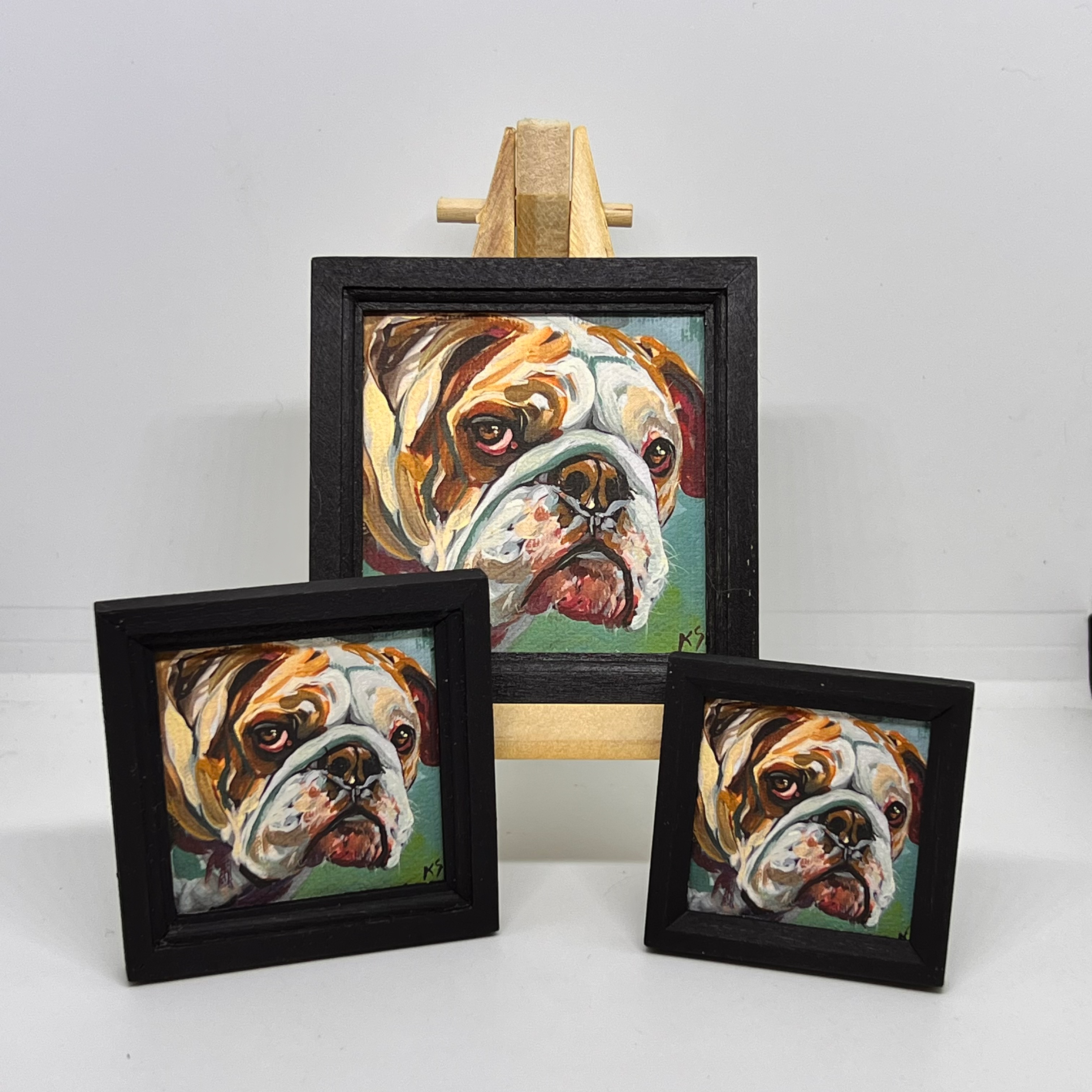 Miniature Bulldog Set