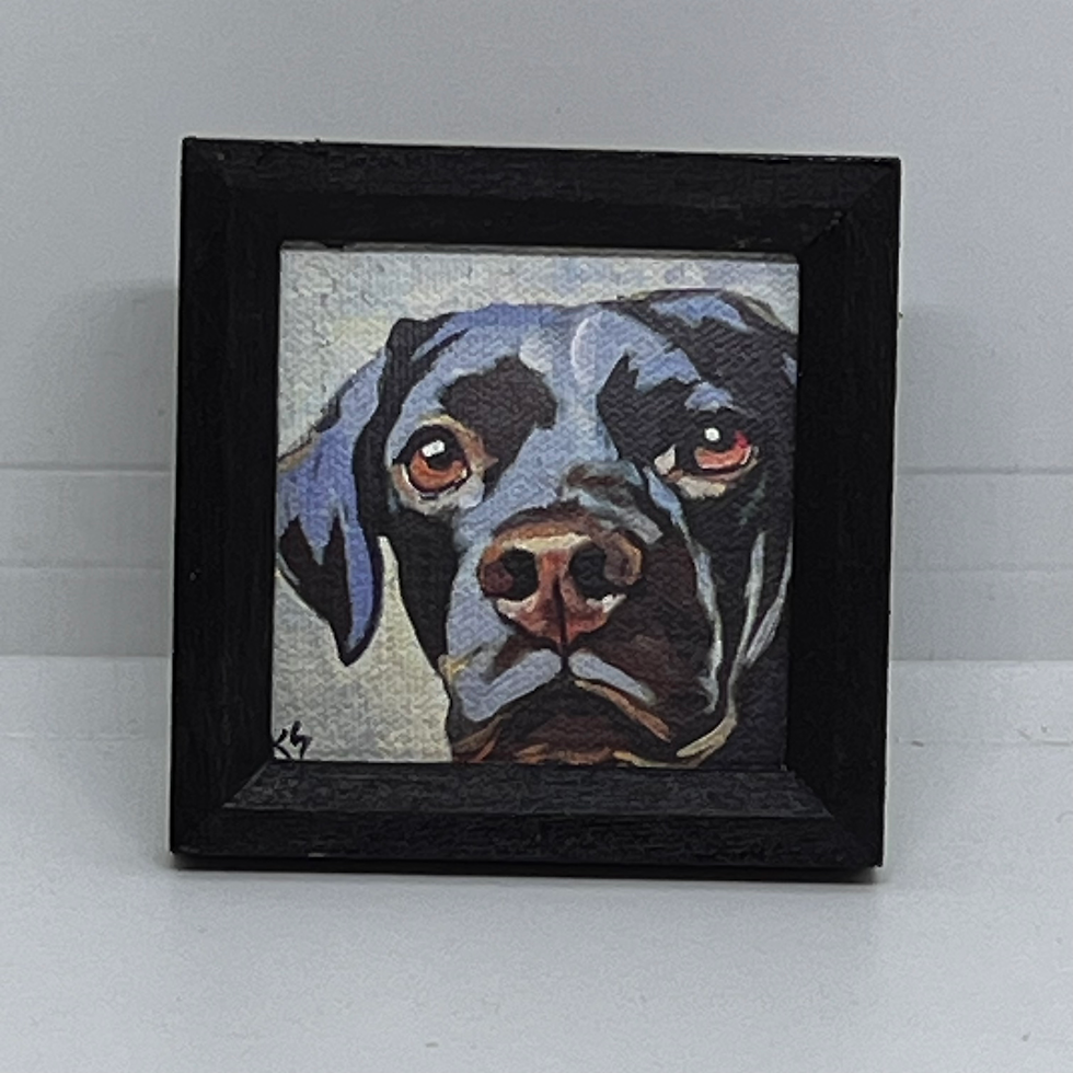 Thumbnail: Miniature Black Lab Set