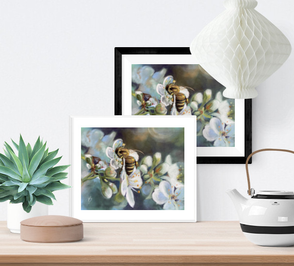 Honey Bee Print