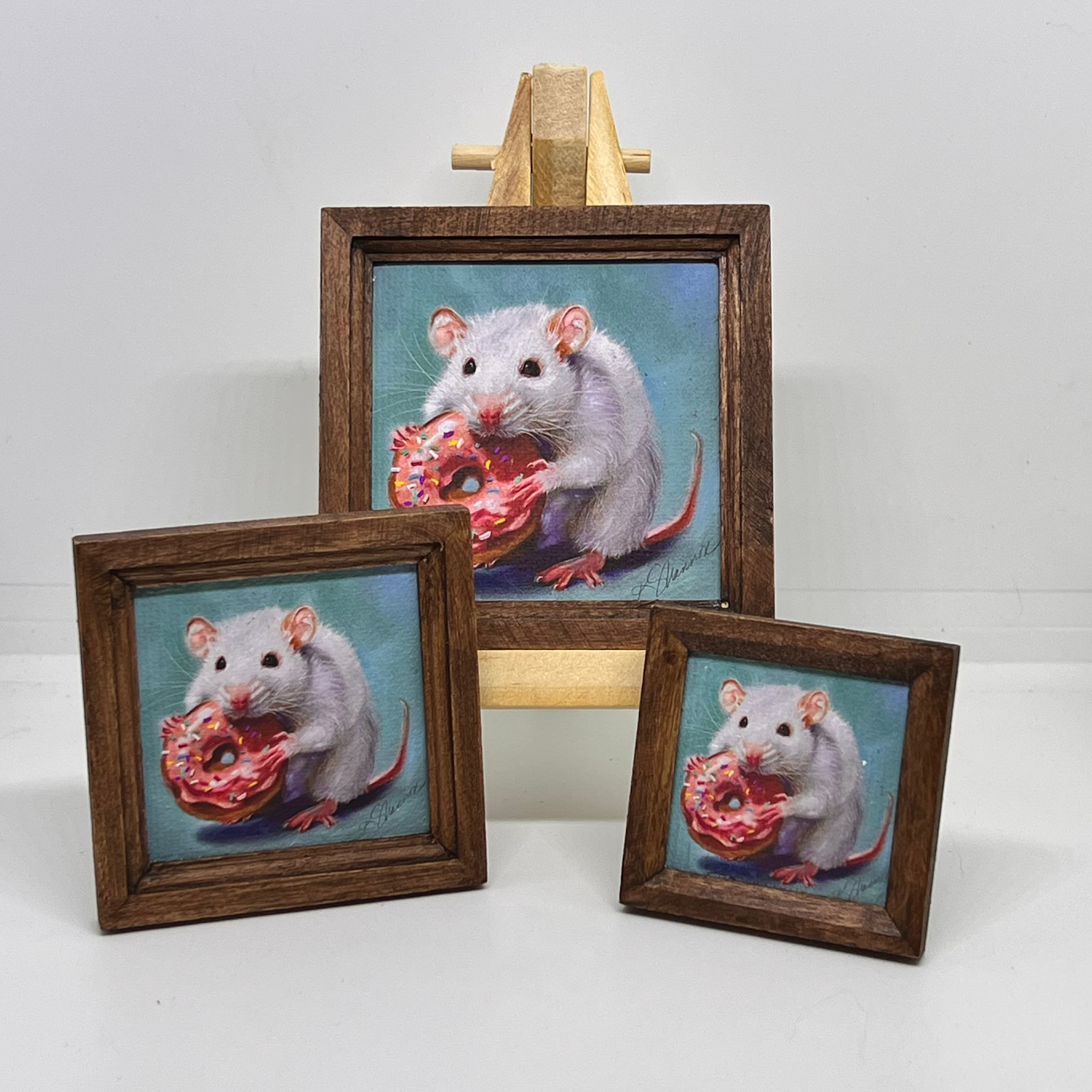 Miniature Donut Rat set