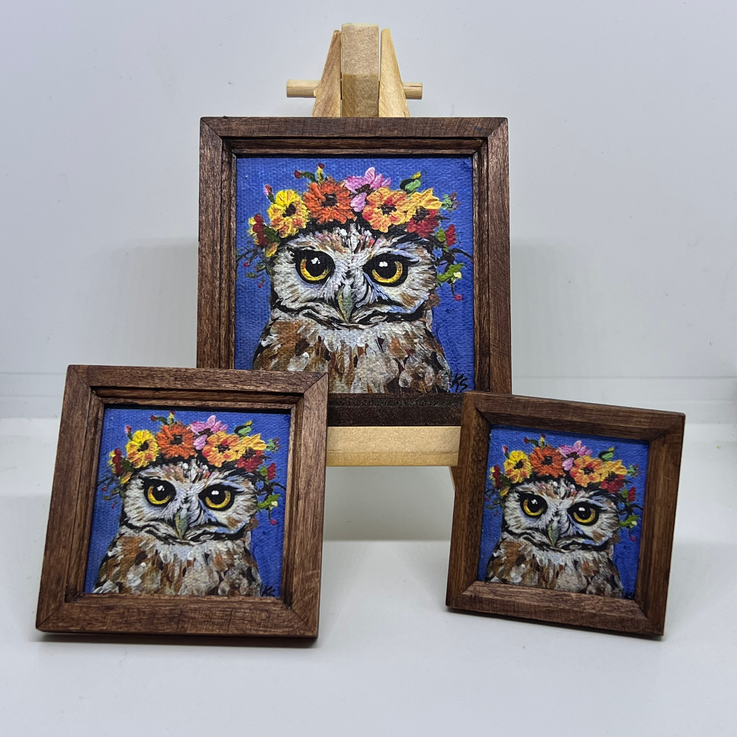 Miniature Owl Set