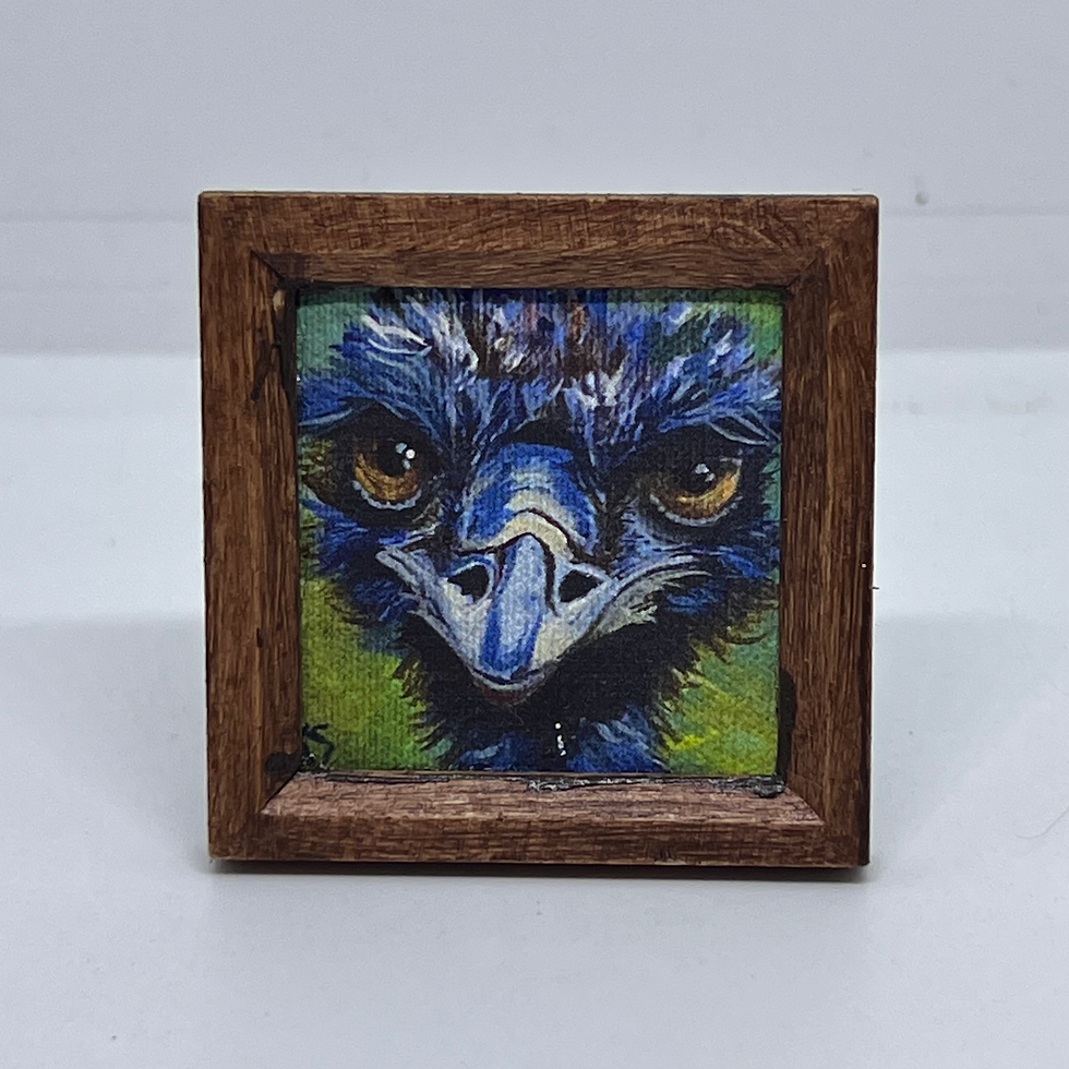 Thumbnail: Miniature Emu Set