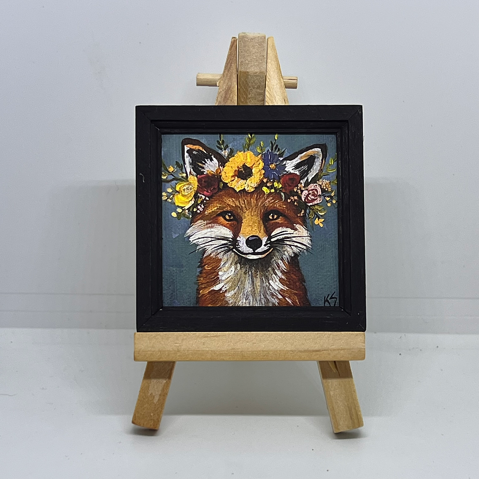 Thumbnail: Miniature Fox Set