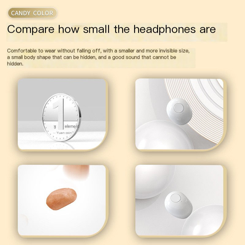 Thumbnail: Mini Pro4SS Invisible True Wireless Bluetooth Earbuds