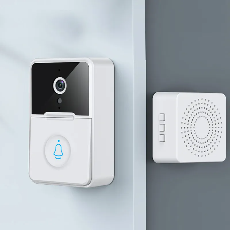 Thumbnail: Wireless Security Smart WiFi Doorbell Intercom Video Camera Door Ring Bell Chime