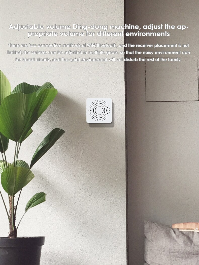 Thumbnail: Wireless Security Smart WiFi Doorbell Intercom Video Camera Door Ring Bell Chime