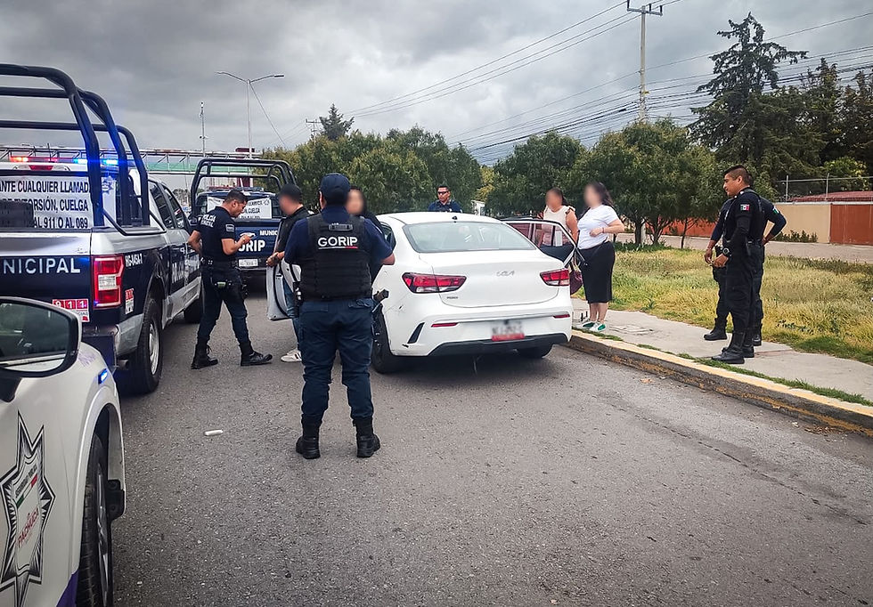 Detienen en Pachuca a cuatro sospechosos de robo en Venta Prieta