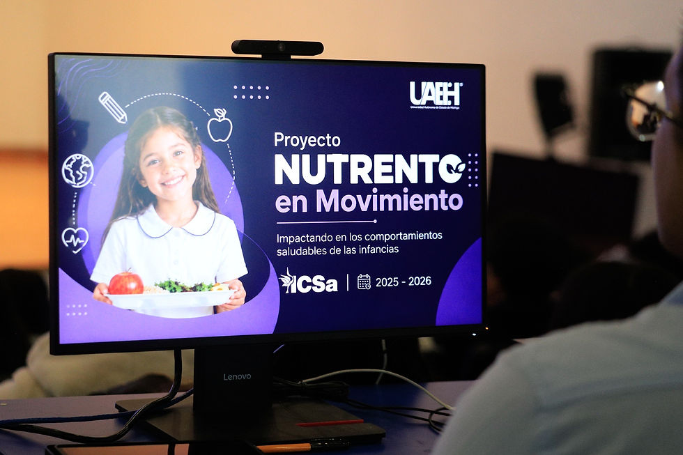 Transforma UAEH salud de 2 mil infantes con NUTRENTO en Movimiento