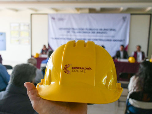 Tulancingo empodera a ciudadanos para vigilar obras públicas