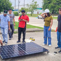 Estudiantes de Huejutla se capacitan para llevar energía solar a zonas aisladas