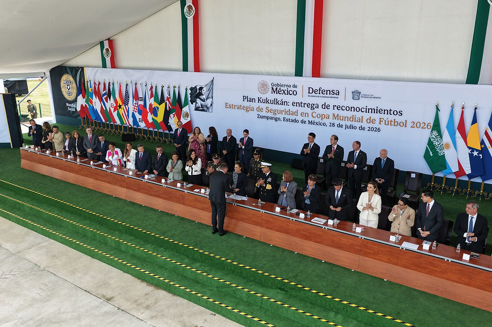 Reconocen a personal del Plan Kukulkán por el Mundial 2026
