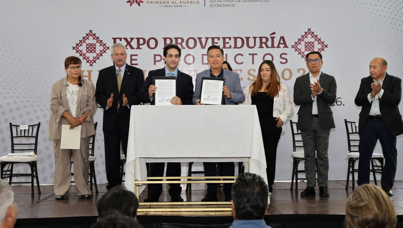 Impulsan mipymes en Expo Proveeduría de Productos Hidalguenses