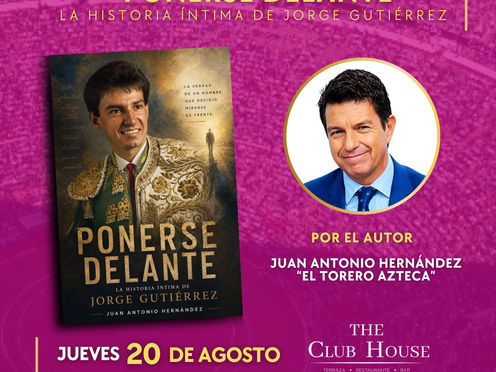 Presentarán el libro “Ponerse delante” de Jorge Gutiérrez en Pachuca
