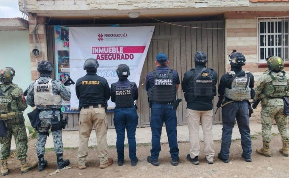 Desmantelan dos centros de distribución de droga en Tepeapulco