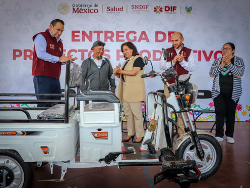 Entrega DIF Hidalgo 31 proyectos productivos a personas con discapacidad