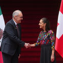 Claudia Sheinbaum recibe al presidente de Suiza para impulsar inversiones