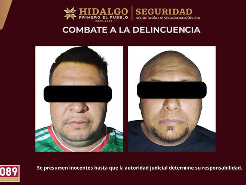 Ejecutan cateos simultáneos y detienen a dos en Tulancingo