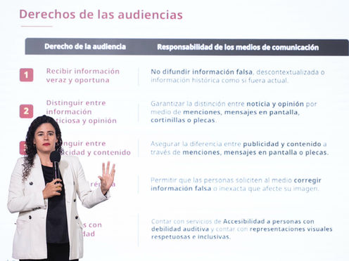 Detallan obligaciones de los medios y los derechos de las audiencias en México