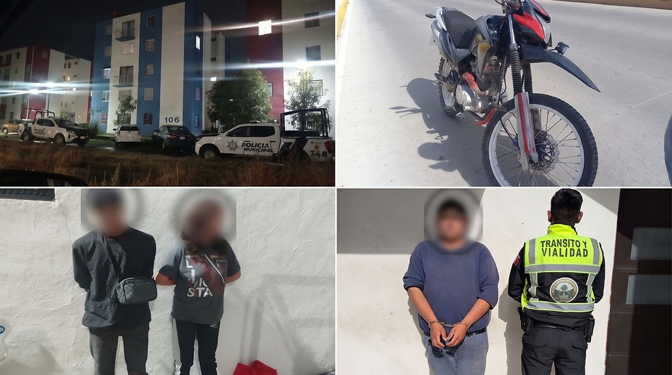 Detienen a tres personas en Operativo Mineral Seguro
